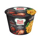 Лапша быстрого приготовления БигЛанч ведро Рагу с говядиной и чили перцем, 90г