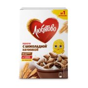 Подушечки Любятово с шоколадной начинкой, 220г