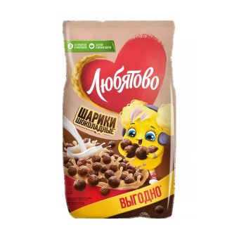 Шарики шоколадные Любятово, 500г