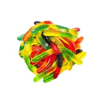 Жевательные мармеладки Марми в форме червей, 1,8кг