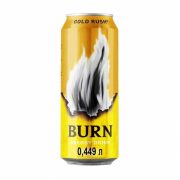 Энергетик Burn (Бёрн) Gold Rush, жёлтый, 0.449 л
