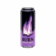 Энергетик Burn (Бёрн) tropical mix тропический микс, фиолетовый, 0.449 л