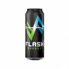 Энергетик Flash up Energy, чёрный, 0.45 л