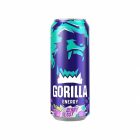 Энергетик Gorilla (Горилла) berry blast, фиолетовый, 0.45 л