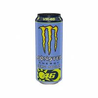 Энергетик Monster Energy (Монстер Энерджи) Valentino Rossi Zero Sugar, синий, 0.5 л