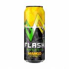 Энергетик Flash Up (Флэш Ап) Energy манго ананас, жёлтый, 0.45 л