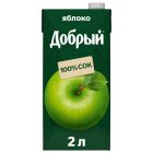 Сок Добрый, яблоко, 2 л