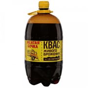 Квас Желтая Бочка хлебный, 1.5 л