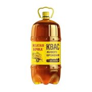 Квас Желтая Бочка хлебный, 3.5 л