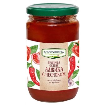 Аджика с чесноком, 360 г