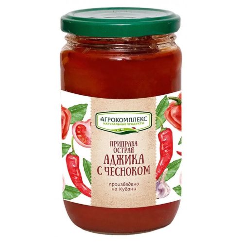 Аджика с чесноком, 360 г