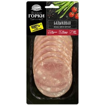 Балык Ближние Горки нарезка, варёно-копчёный, 100 г