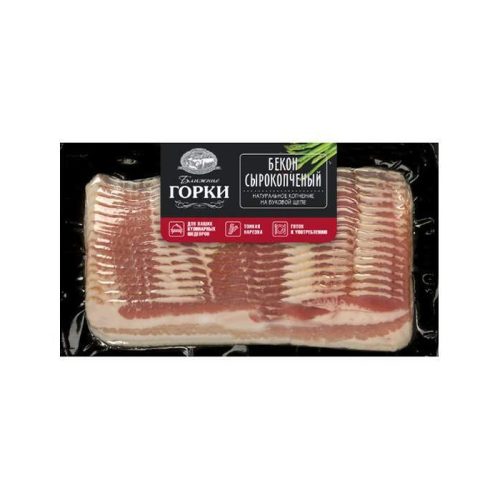 Бекон Ближние Горки, нарезка, сырокопчёный, 180 г