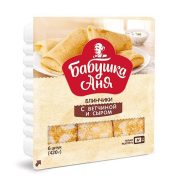 Блинчики Бабушка Аня с ветчиной и сыром, 420 г