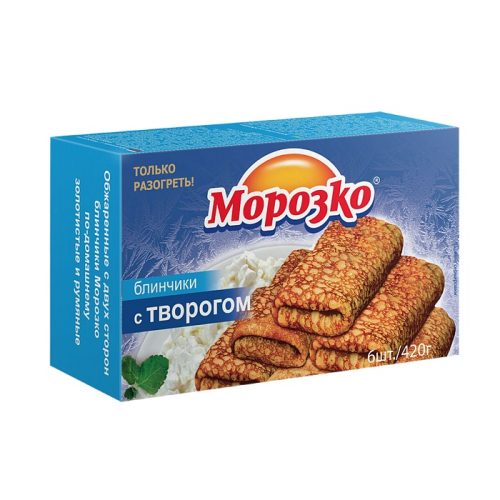 Блинчики Морозко с творогом, 420 г