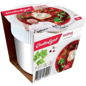 Борщ Сытоедов с курицей, 250 г