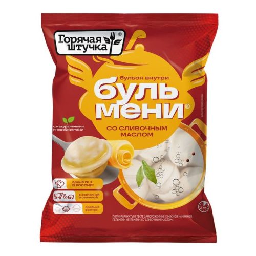 Булмени со сливочным маслом, 400 г