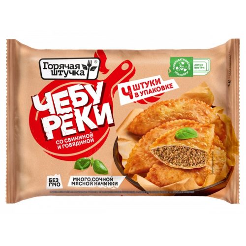 Чебуреки со свининой и говядиной, 360 г