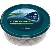 Сельдь Русское море, с укропом в масле, 500 г