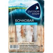 Сельдь Бочковая тихоокеанская, слабосолёная, в заливке, 230 г