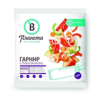 Гарнир с баклажанами, 400 г