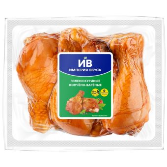 Голень цыплёнка-бройлера, варёно-копчёная, 1.5 кг