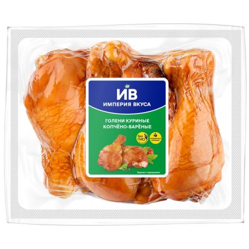 Голень цыплёнка-бройлера, варёно-копчёная, 1.5 кг