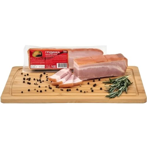Грудинка, варёно-копчёная, 120 г