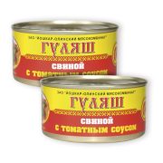 Гуляш Мясной Гурман свиной в томатном соусе, 325 г