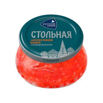 Икра лососевая Стольная Люкс имитация, 230 г