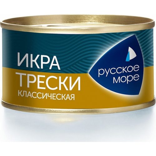 Икра трески Люкс Классическая, 130 г