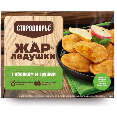 Жар-ладушки Стародворье с яблоком и грушей, 200 г