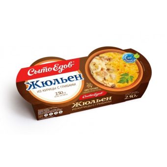 Жюльен из курицы с грибами, 125 г