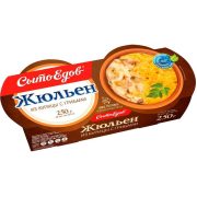 Жюльен Сытоедов из курицы с грибами, 250 г