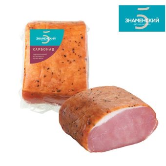 Карбонад порционный кусок, сырокопчёный, 300 г