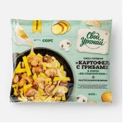 Картофель Свой урожай с грибами в сливочном соусе по-Старорусски, 400 г
