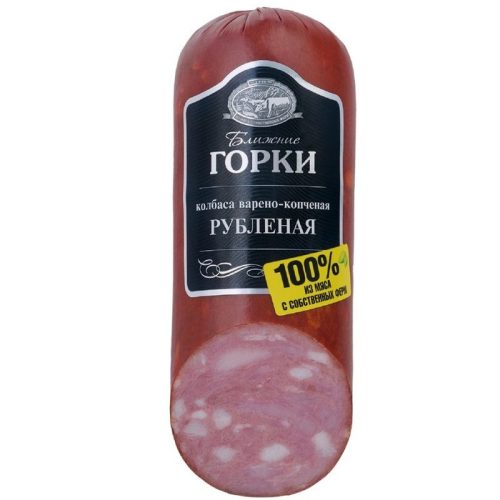 Колбаса Ближние Горки Рубленая, варёно-копчёная, 350 г