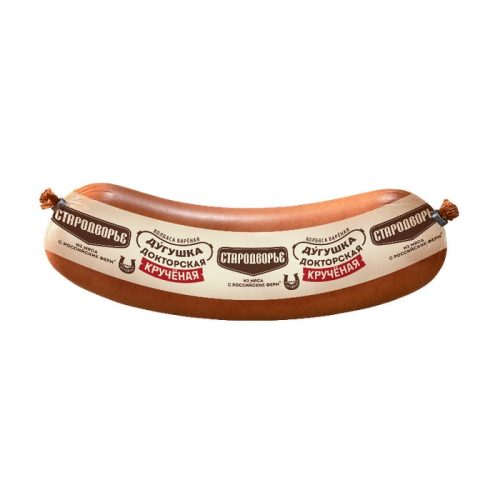 Колбаса Дугушка Докторская Крученая, варёная, 5 кг