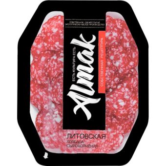 Колбаса Литовская, сырокопчёная, 80 г