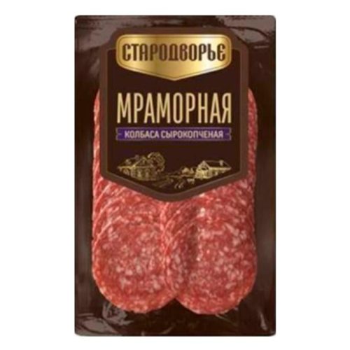 Колбаса Мраморная, сырокопчёная, 70 г