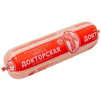 Колбаса Мясной Гурман Докторская ГОСТ категория А
