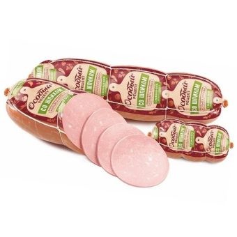 Колбаса Особый рецепт со шпиком, 15 кг