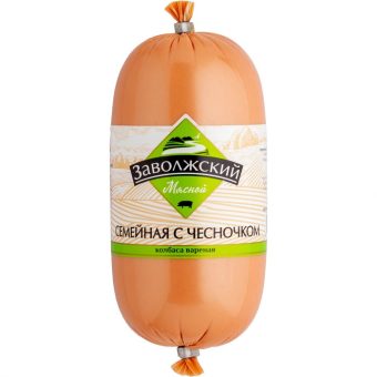 Колбаса Семейная с чесночком, варёная