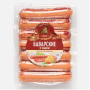 Колбаски Баварские с сыром, 360 г