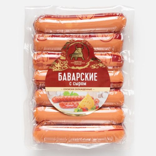 Колбаски Баварские с сыром, 360 г