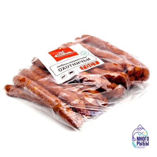 Колбаски МЕГАПИГ Зернистые, полукопчёные