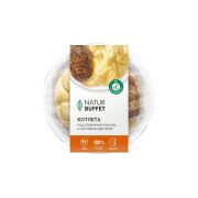 Котлета Натур Буфет под сливочным соусом с картофельным пюре, 250 г