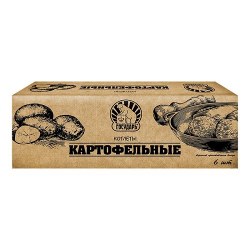 Котлеты картофельные, 480 г