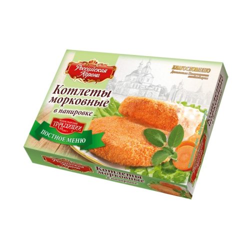Котлеты Корона морковные, 5 кг