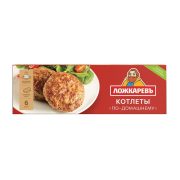 Котлеты Ложкарёвъ по-домашнему из отборной говядины, 400 г